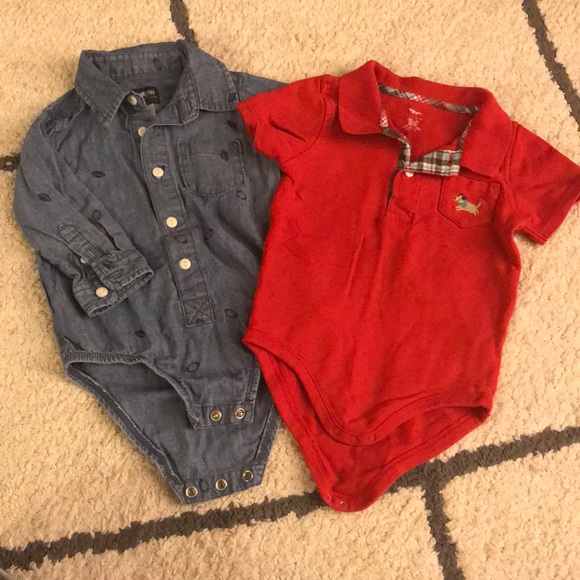Gymboree Other - 4 Baby boy bodysuits